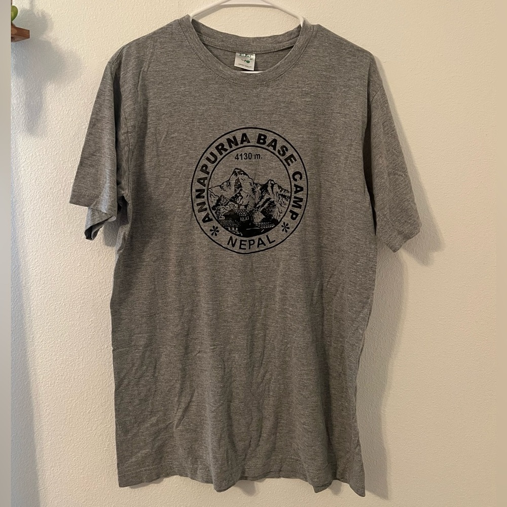 Annapurna Base Camp Tee - Gray